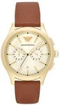 Emporio Armani Montre Pour Hommes, Mouvement chronographe &agrave; Quartz et 42mm Taille de