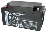 Q-Batteries 12LS-65 12V 65Ah Blei-Vlies-Akku / AGM VRLA mit VdS