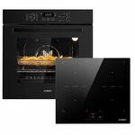 KB ELEMENTS Autarkes Herdset 60 cm &ndash; Einbaubackofen mit Air Fry & Steam Clean,
