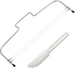 Westmark Back-Set, 2tlg., Tortenbodenteiler/Tortenschneider mit 2 gezahnten