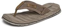 Skechers Herren USA Quill - Sea Side Canvas Thong Sandal, Braun, 41 EU
