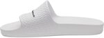 Under Armour UA ARMR Shower Slide - White/White/Black - 10, Wei&szlig; Wei&szlig; Schwarz, 45