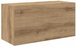 vidaXL Badezimmerschrank aus handwerklicher Eiche, 60 x 25 x 30 cm, Spanplatte,