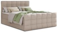 Sofnet Boxspringbett Best Lux mit Fu&szlig;teil, 2 Bettk&auml;sten und Topper -...
