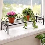 DanDiBo Blumenbank Outdoor/ Indoor Kr&auml;uterregal Balkon 75cm Mi Wetterfest