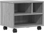 vidaXL Druckerst&auml;nder mit Rollen, Druckertisch mit Stauraum, Druckerwagen f&uuml;r...
