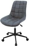 ML-Design B&uuml;rostuhl, Anthrazit, Kunstleder Sitzfl&auml;che, Metallgestell,...