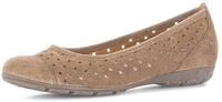 Gabor Damen Klassische Ballerinas, Frauen Ballerinas,Peanut (18),40.5 EU / 7 UK