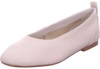 Tamaris Damen Ballerina Leder flach, beige, 37 EU