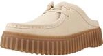 Clarks Unisex Torhill Mule Oxford, Ecru Suede, 41 EU