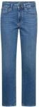 camel active Damen 5 Pocket Straight Fit Jeans Mittelblau, womenswear-32/30