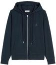 Marc O'Polo Damen Kapuzensweatjacke Heavy Jersey - Dark Navy - Gr&ouml;&szlig;e XS