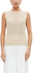 s.Oliver Black Label Damen VEST 2178836 8411 sandstein 34