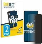 BROTECT 2 St&uuml;ck Anti-Spy Blickschutzfolie f&uuml;r Xiaomi Redmi Note 13 Pro 5G / 4G