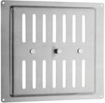 SOTECH Edelstahl SS304 L&uuml;ftungsgitter 260 x 240 mm | mit langem Schieberegler...
