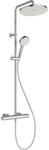 Ideal Standard Alero Duschsystem, wassersparendes Brause-Set mit Thermostat,