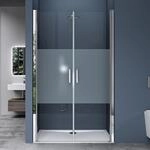 doporro Duscht&uuml;r Nischent&uuml;r dusche Duschabtrennung Duschkabine 90cm...