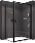 BERNSTEIN Duschkabine mit Dreht&uuml;r Eckdusche NT606 FLEX - Dusche T&uuml;relement x