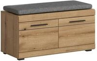 xonox.home Garderobe Scout Sitzbank Bank Garderobenbank Flurbank Truhe Schuhregal in