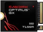 SANDISK Optimus GX 7100M NVMe SSD 2 TB (bis zu 7.250/6.900 MB/s sequentielles