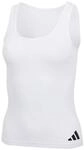 adidas Damen Sport Active Essentials Cotton 3 Stripes Unterhemd, 100 White, XS