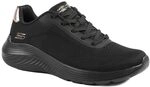 Skechers Damen BOBS Squad Waves Current Look 117679 BBK Black, Schuhgr&ouml;&szlig;e:42...