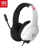 Turtle Beach Airlite Fit Schwarz und Wei&szlig; Wired Gaming Headset Offiziell Lizenziert
