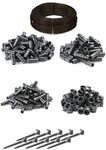 HaGa&reg; Bew&auml;sserungsset - Tropfschlauch 16mm in 100m L&auml;nge mit Druckkompensierung
