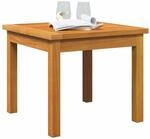vidaXL Kurzer Beistelltisch 45 cm aus solidem Akazienholz - langlebiges...