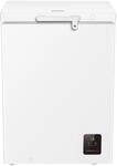Gorenje FH15E6W5 Gefriertruhe mit Rollen, 60,6cm Breite, 141 Liter, Gefrierschutz