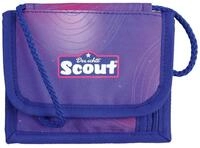Undercover Scout Brustbeutel, Blau mit Rei&szlig;verschluss, Transparent-Fach,...