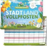 DENKRIESEN Stadt Land VOLLPFOSTEN Fr&uuml;hlings Edition | | DIN A4 Spielblock | Ab...