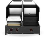 Cozze&reg; Quattro 900 4-in-1 Gasgrill Station: Pizzaofen, Plancha, Grill & 800&deg;C