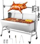 VEVOR Drehspie&szlig;grill 38 W Spanferkelgrill Lammgrill Holzkohlegrill (1218 mm