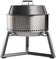 Solo Stove tragbarer Holzkohle-Grill, Inkl. Standfu&szlig;, Grillhaube, Grillwerkzeug,