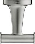 Duravit Starck T Handtuchhaken, doppelt, 0099307000, Farbe: Edelstahl geb&uuml;rstet