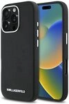 CG MOBILE Karl Lagerfeld Saffiano Full Wrapped Elongated Metal Logo H&uuml;lle f&uuml;r