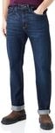 WRANGLER Herren Regular Fit Jeans, Blackened Indigo, 32W / 32L