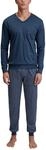CALIDA Relax Streamline B&uuml;ndchen-Pyjama Herren Glacier Lake 52-54