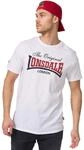 Lonsdale Herren T-Shirt Normale Passform ALDINGHAM, Wei&szlig;, 5XL