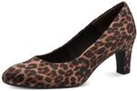 Tamaris Damen Pumps mit Blockabsatz, braun, 36 EU