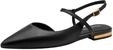 Tamaris Damen Sling Pump mit Blockabsatz Leder, schwarz, 41 EU
