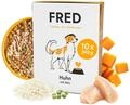 FRED Hundefutter Huhn mit Reis 10 x 390 g I Monoprotein Nassfutter mit...