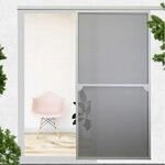 APANA Insektenschutz Schiebet&uuml;r Aluminiumrahmen - M&uuml;ckenschutz T&uuml;r 120 x 240 cm