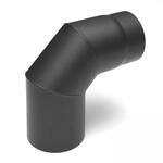 raik Basic Rauchrohrbogen Ofenrohrbogen 90&deg; 3-teilig 150 mm Stahlblech 2 mm gussgrau