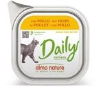 Almo Nature Daily - Nassfutter f&uuml;r Erwachsene Katzen - Huhn - 100 g, Packung mit 32