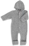 Engel Baby-Overall mit Kapuze, Holzkn&ouml;pfen und Umschlag | Warm