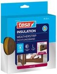 tesa INSULATION Gummidichtung L - Selbstklebende Dichtung zum Isolieren von Spalten