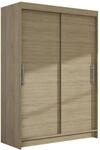 Mirjan24 Kleiderschrank Miami I, Modernes Schlafzimmerschrank mit Kleiderstange...