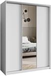 Masseno Schwebet&uuml;renschrank TAVI 150/205/60 cm Kleiderschrank mit Schubladen